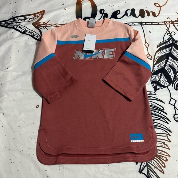 Nike Girls fleece Sweater - Picture 2 of 4